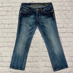 Express Capri Jeans